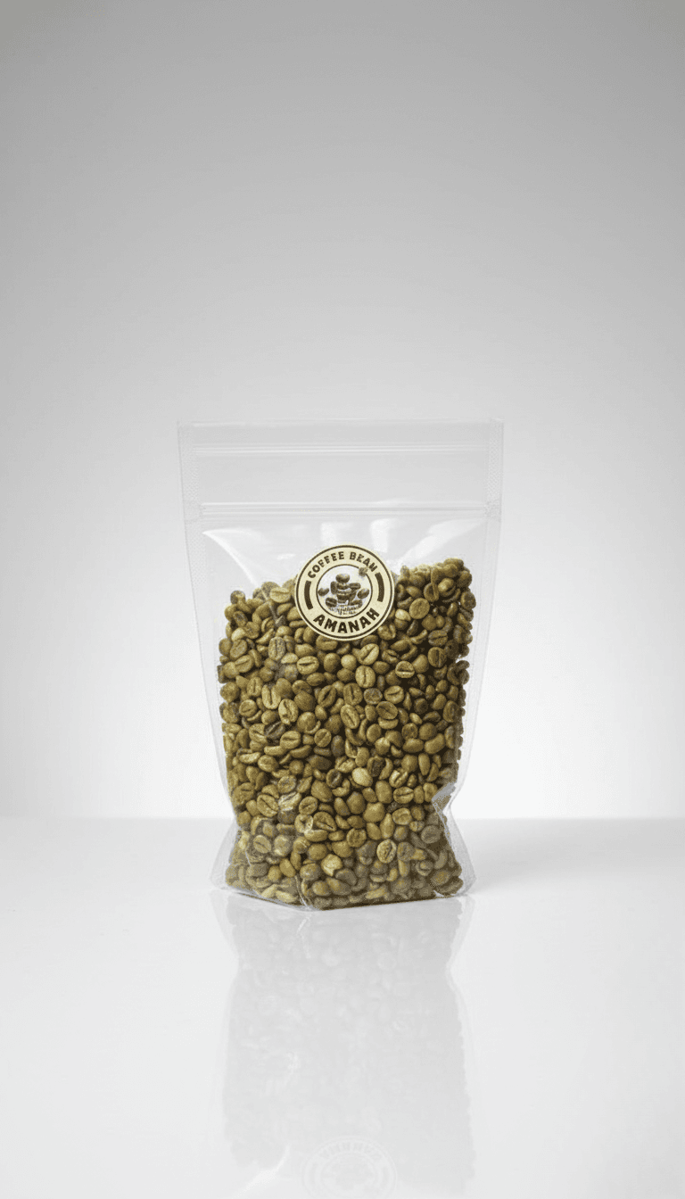 Front pouch of the Classic Blend Grade 1 green beans.